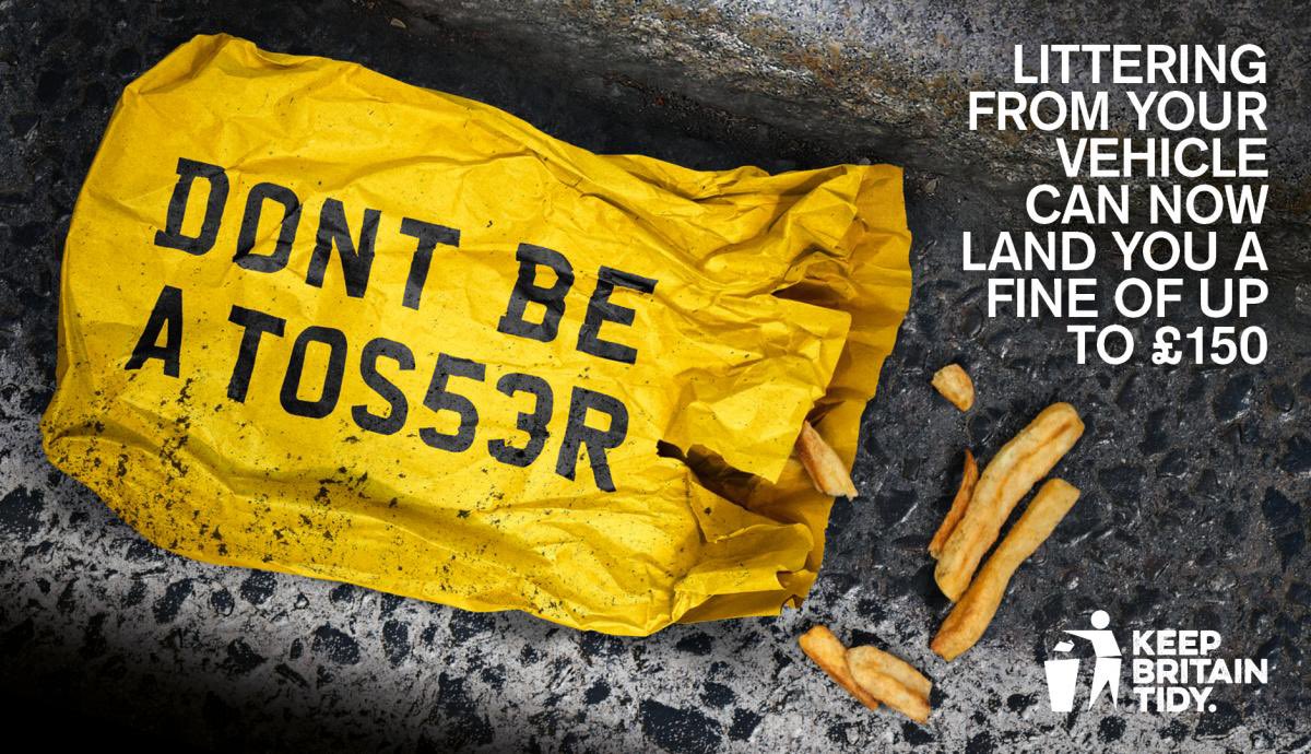 Great to see that ideas still rule. Well done, Havas London.👌

Environmental charity ‘Keep Britain Tidy’ appointed ‘Havas London’ agency to create the new campaign.
“Don’t be a Tosser” tells litterers to clean up their act or face tough new penalties.