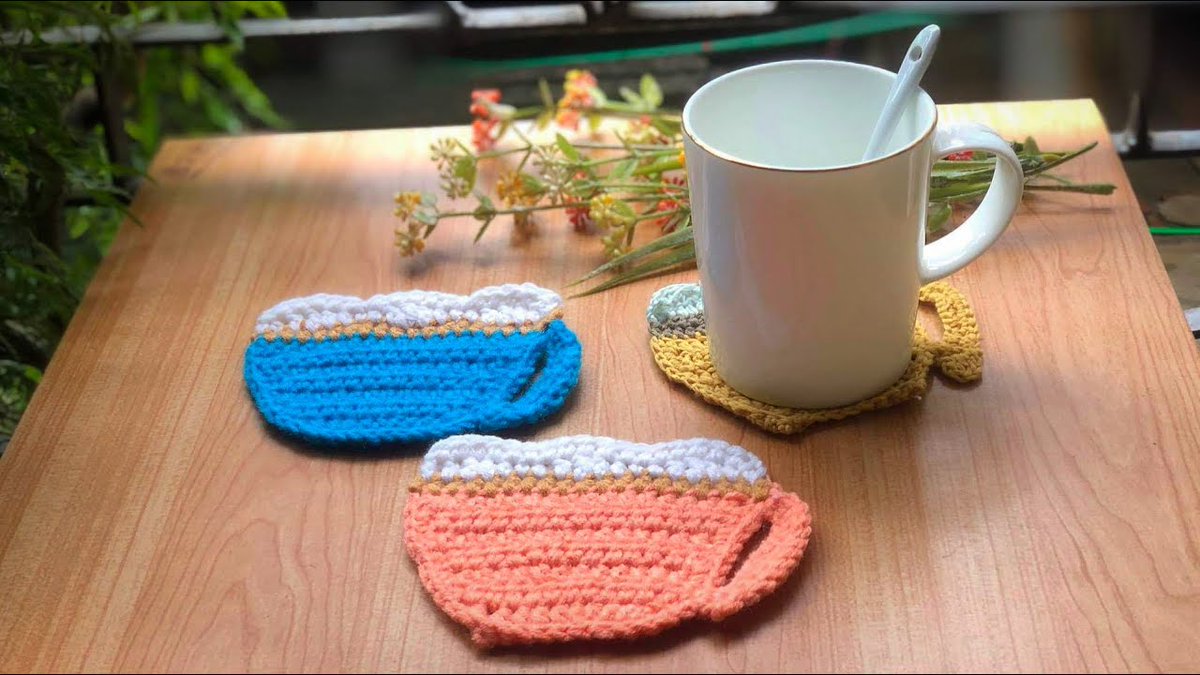 CrochetTale's tweet photo. Hey guys please check my latest project-How to Crochet a Coffee Cup Coaster, Easy Crochet Coaster Patterns for beginners😍
Watch Now: https://t.co/2KnYGLJTmV
#crochet #crochettutorial #crochetpattern #crochetcoaster #crochetcupcoaster #crochetdesign #diy #crafts https://t.co/5NB0BYs0nY