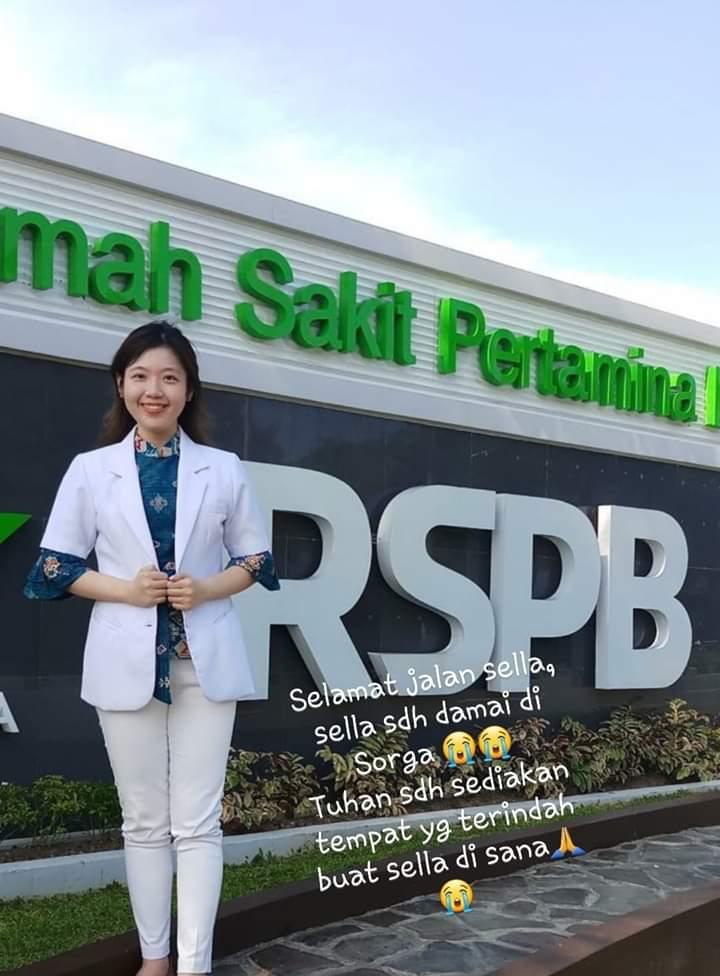 AGAMA_SAINS_1's tweet photo. RIP GBU u Dokter Sella di RS @pertamina 
Cantik muda chinese sosial tinggi 
beda ama kadrun...
Berdedikasi tinggi melayani Rakyat sampe Mati
Pahlawan kemanusiaan..
#NewNormal2020 lawan #COVID https://t.co/MDnACIv6C6