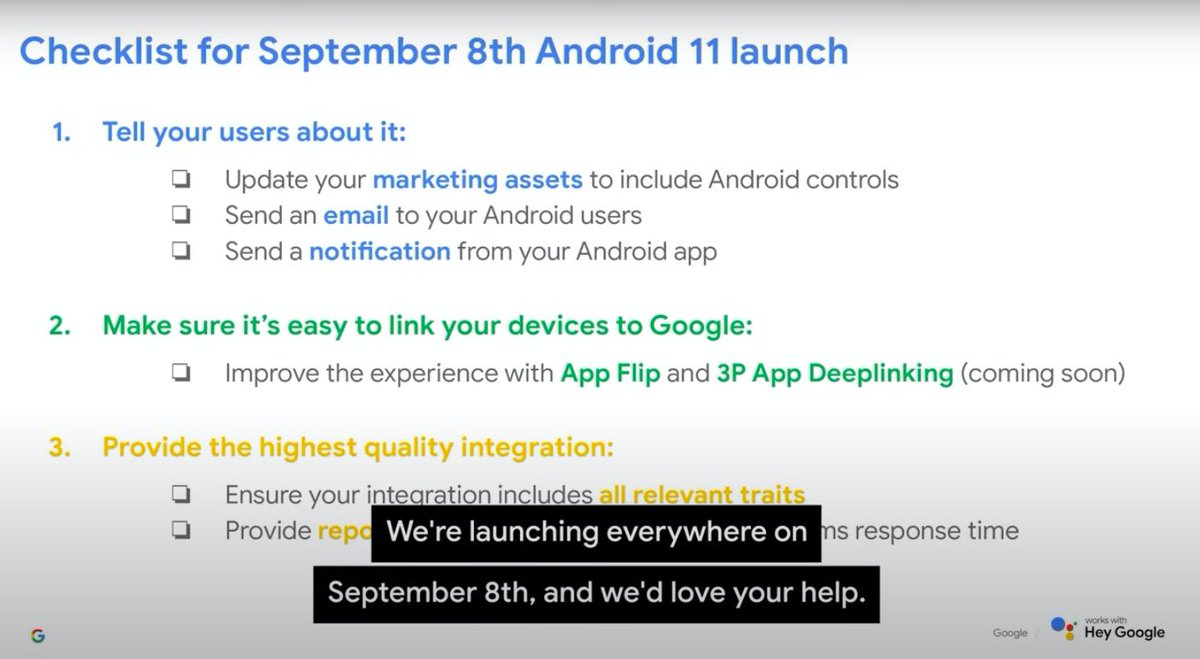 smartvenkat95's tweet photo. Seems Google confirmed the Android 11 stable update to start from September 8th
#Android11 #Android11Stable #Android11Beta #Android11OS #Google https://t.co/1ioOquiY3P