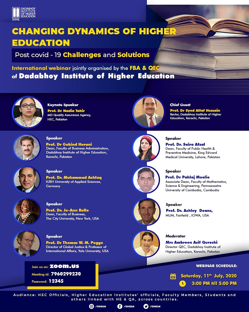 DIHEMAIN's tweet photo. DIHE cordially invite you to an International Webinar. 

Join us on https://t.co/VL7HbiVrsq
Meeting id: 7960299230
Password: 12345

#highereducation #hec #covid19 #onlineeducation #postcovid19 #newnormal #DIHEANS #DIHE #qualityonlineeducation https://t.co/oRZEy7iswq