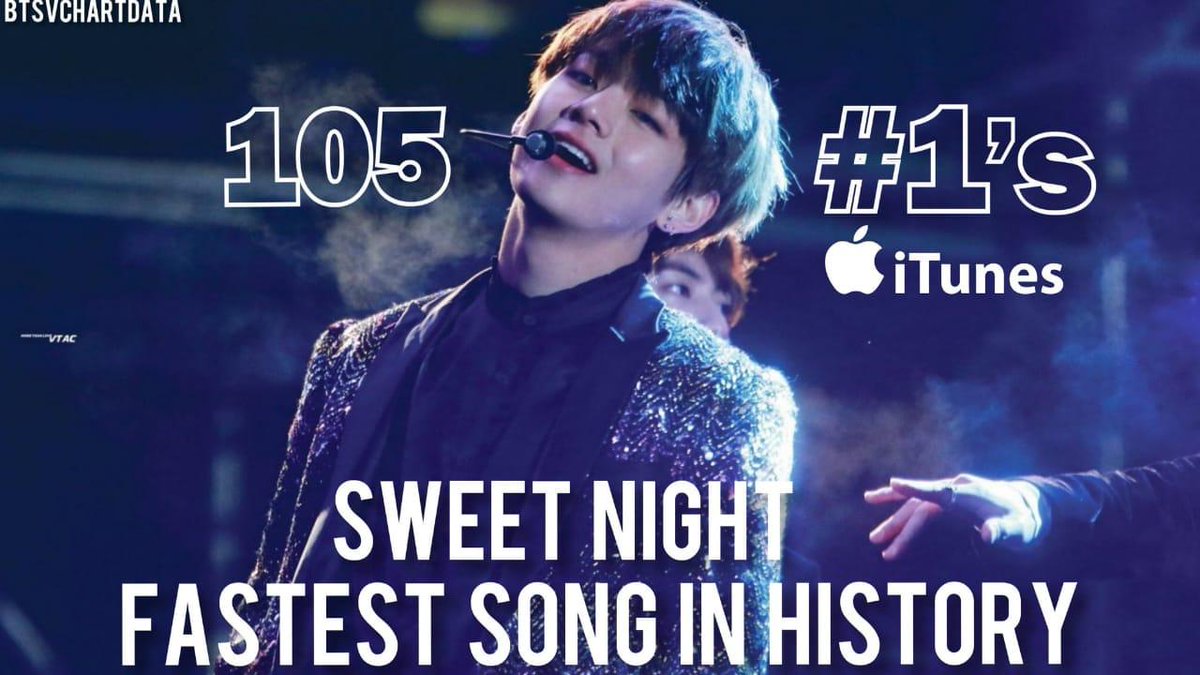 Deyna38961522's tweet photo. #SweetNight105개국1위  Kim Taehyung marca historia  #1sweetnight solo BTS compite con BTS https://t.co/ie54NaMHJT