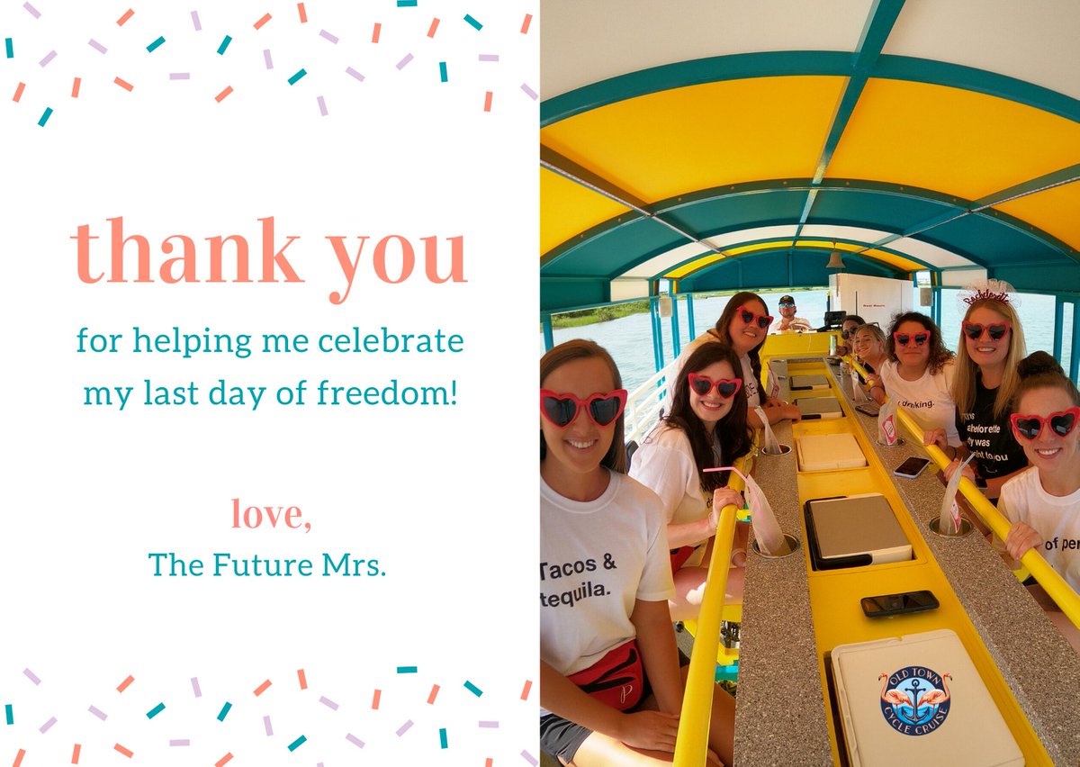 oldtowncycle's tweet photo. Are you looking to celebrate your #birthday, #bachelor, #bachelorette, or any type of celebration? The Crew at @oldtowncyclecruise will deliver these special moments!

🎉 Let's make your last day with fun-filled #Experiences on the water! Booking daily and make sure you reserve https://t.co/FST2R5tOJM
