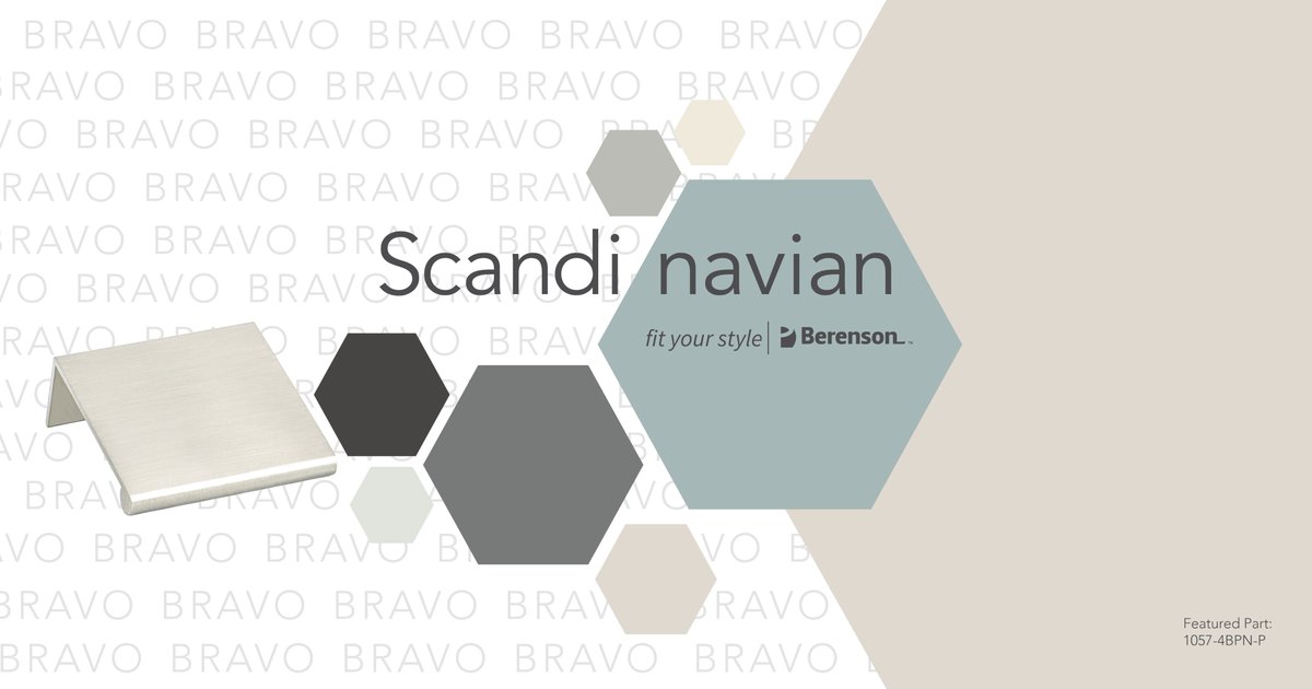 Color is important in any design. #ScandinavianInteriors are known for their neutral color palettes. Retweet if you’d choose one of these colors for your home. 🔄  #BerensonHardware