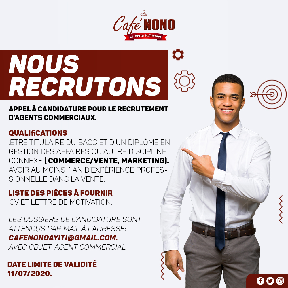 cafenonoayiti's tweet photo. We are hiring! #CafeNono #CafeNonoAyiti https://t.co/7N2UtpRfqZ