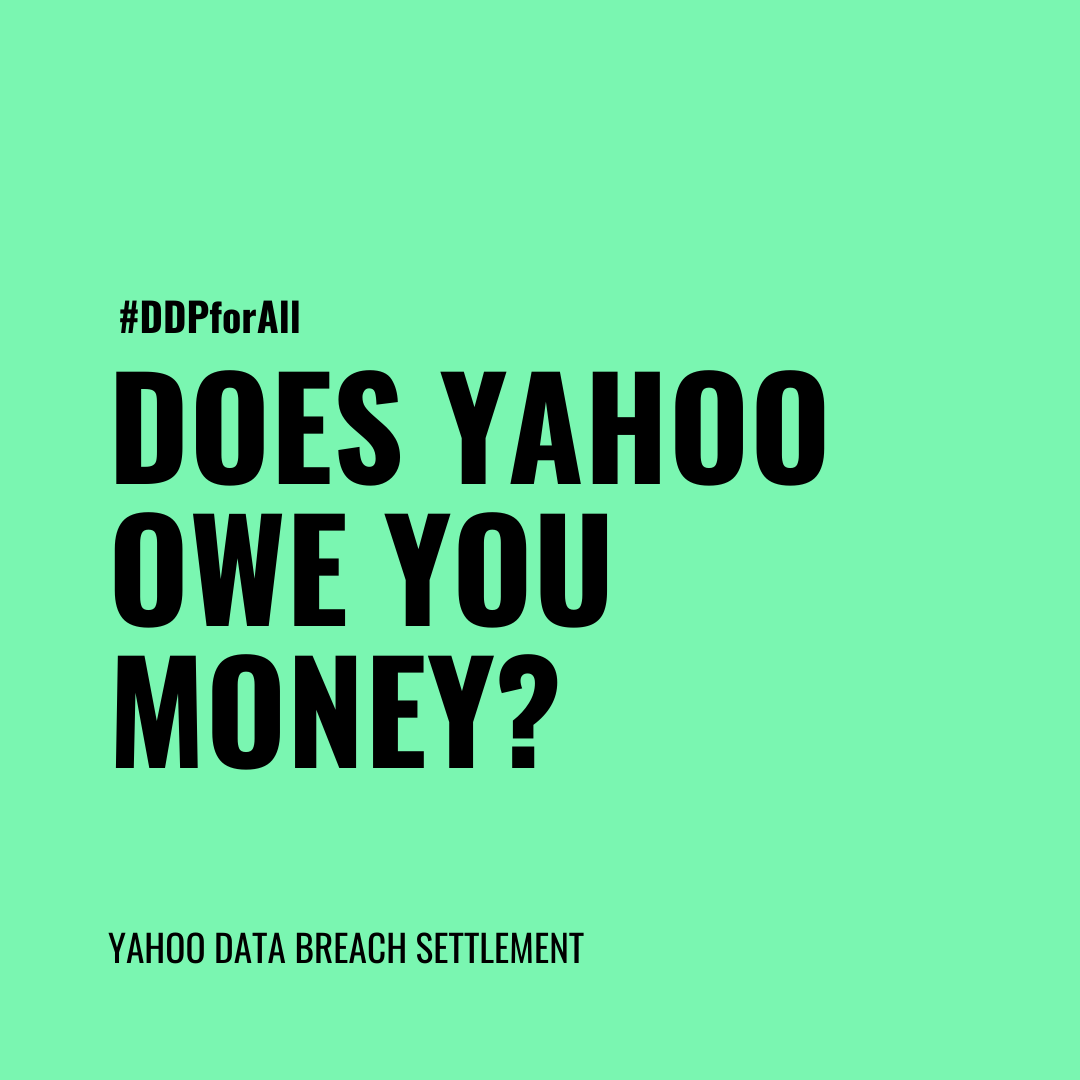 ddpforall's tweet image. 1/ Does Yahoo! owe you money? You have until July 20th to claim your cash. Continue reading for details...