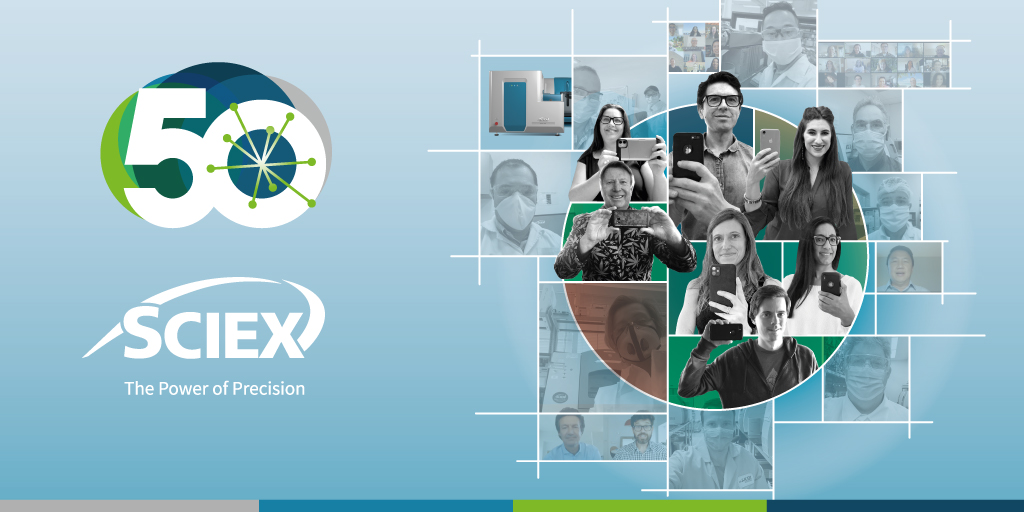 SCIEXnews's tweet photo. It's hard to believe that #SCIEX was founded fifty years ago today, but we couldn't be prouder of reaching this milestone. Thank you to all of our loyal customers, partners and associates--we couldn't be here without you! #50Years #HappyAnniversary #MassSpec #MassSpectrometry https://t.co/LxMDDi1PD9
