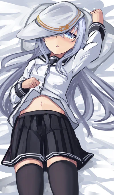 おなか#艦これ #響 #ヴェールヌイ 