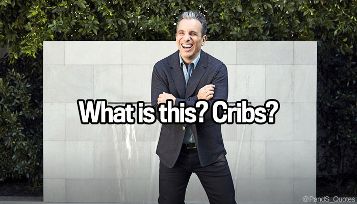PandS_quotes's tweet photo. "What is this? Cribs?" @SebastianComedy #EP416 https://t.co/HSFeTT09ZL