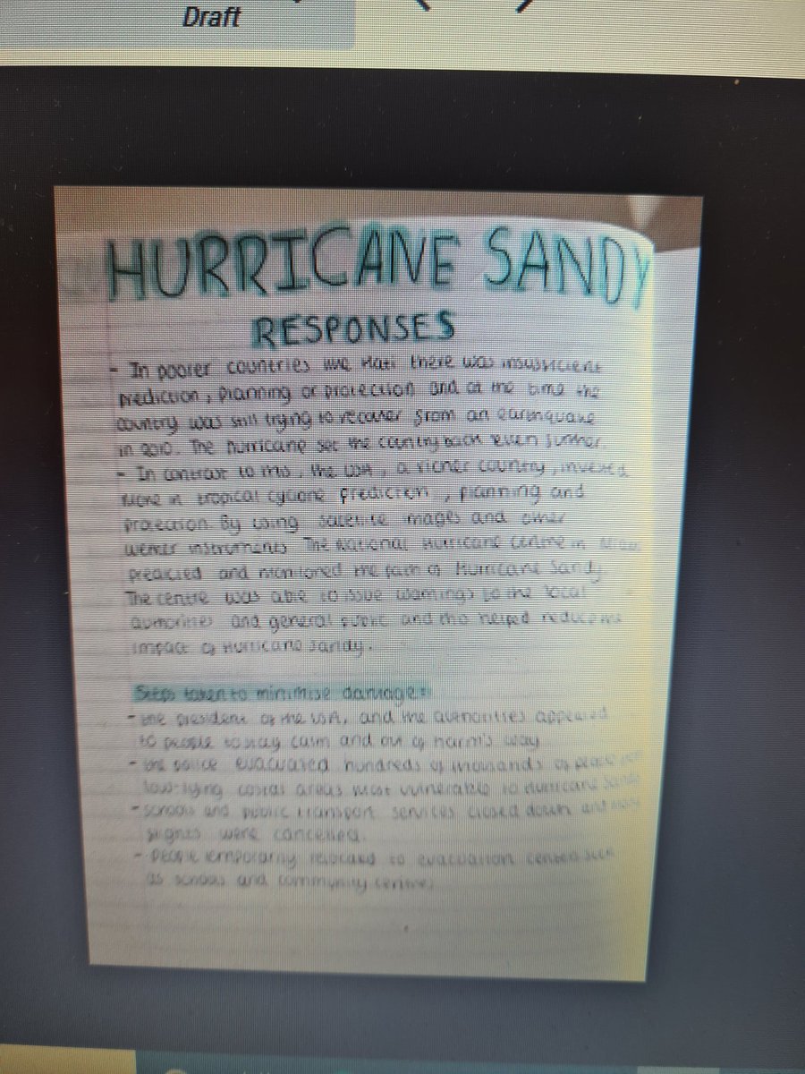 hgsageography's tweet photo. Some impressive consolidation work from the year 10 geographers #prideinpresentation @HGSC_Humanities https://t.co/hj8mOEiw0A