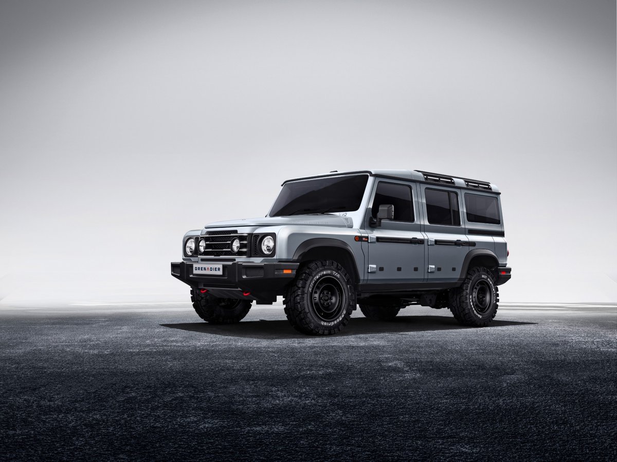 #INEOS Automotive reveal its upcoming #4x4, the #Grenadier. This rugged #offroader looks like a cross between an old #LandRover #Defender with a mix of the #Mercedes #GClass but did you know its name derives from the INEOS chairman's favourite pub! #GrenadierUnwrapped #SUV