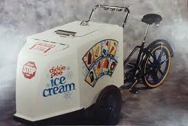 Dickie Dee was founded in Winnipeg, Manitoba, in 1959, but then in 1992 Dickie Dee was sold to Unilever and became a division of Good Humor-Breyers. 

The legacy and tradition of Dickie Dee carts soon melted away into memory....