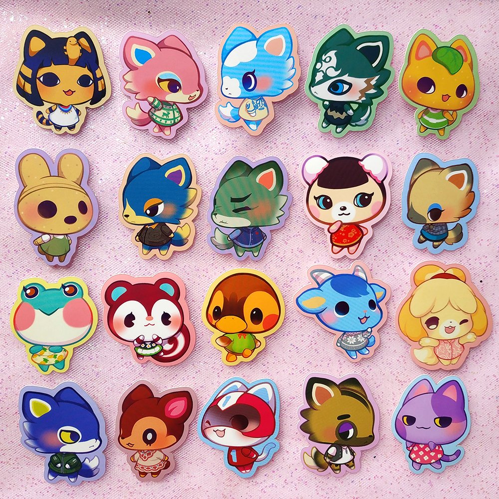 weishi_art's tweet photo. 🎉 GIVEAWAY TIME 🎉
Will raffle 2 winners who will win 10 stickers of choice each
just:

🍀 Follow me
🍀 Retweet this post

Giveaway ends this saturday at 11pm CEST 
Good luck everyone 💗

#AnimalCrossingNewHorizions #Giveaway https://t.co/3Oyn7UGV3x