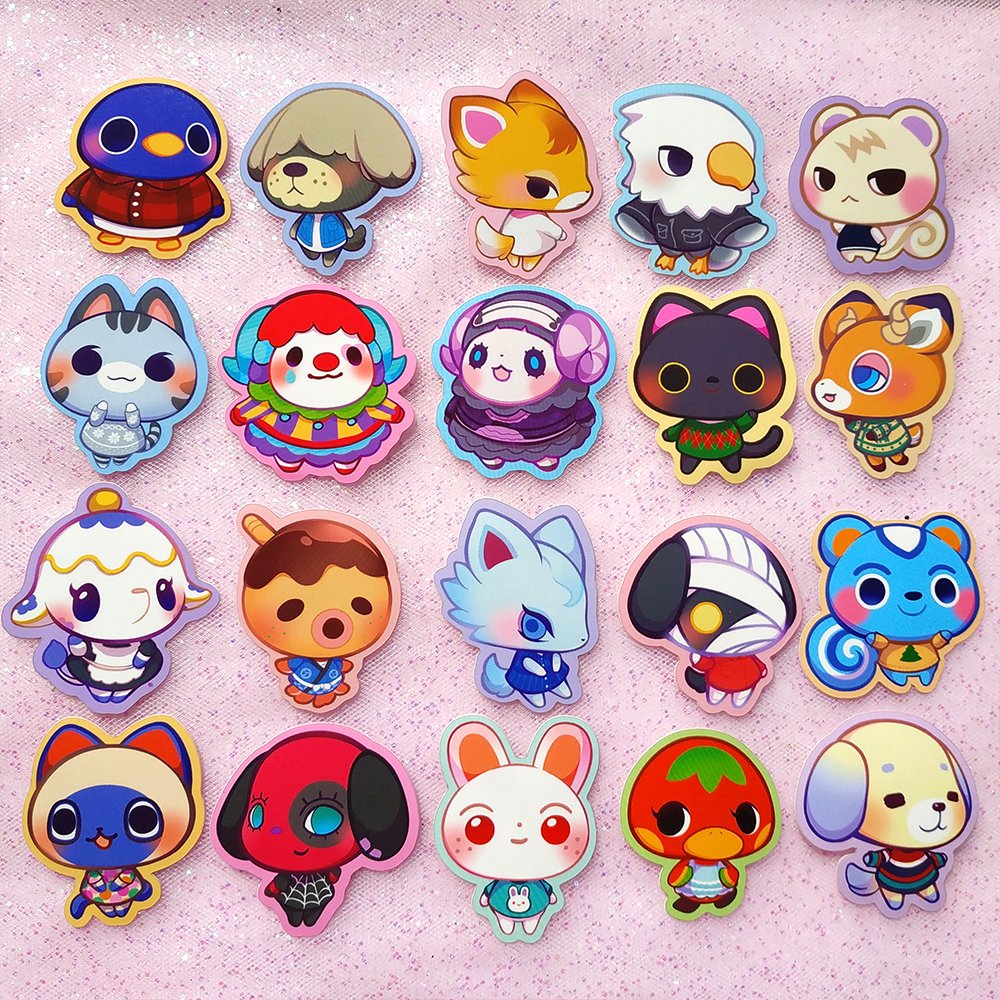 weishi_art's tweet photo. 🎉 GIVEAWAY TIME 🎉
Will raffle 2 winners who will win 10 stickers of choice each
just:

🍀 Follow me
🍀 Retweet this post

Giveaway ends this saturday at 11pm CEST 
Good luck everyone 💗

#AnimalCrossingNewHorizions #Giveaway https://t.co/3Oyn7UGV3x