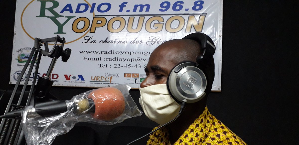 AGnDR1's tweet photo. #CIV225🇨🇮 I L'AGnDR était ce mardi sur Radio Yopougon pour parler des dangers de l’avortement clandestin et les stratégies de lutte contre ce phénomène de santé publique en période de Covid-19.
#COVID19ci #RESOnance #MaputoProtocol #COVID19 #DSSR #SR #PF #SexualReproductiveCare https://t.co/a1rcnU2SSK