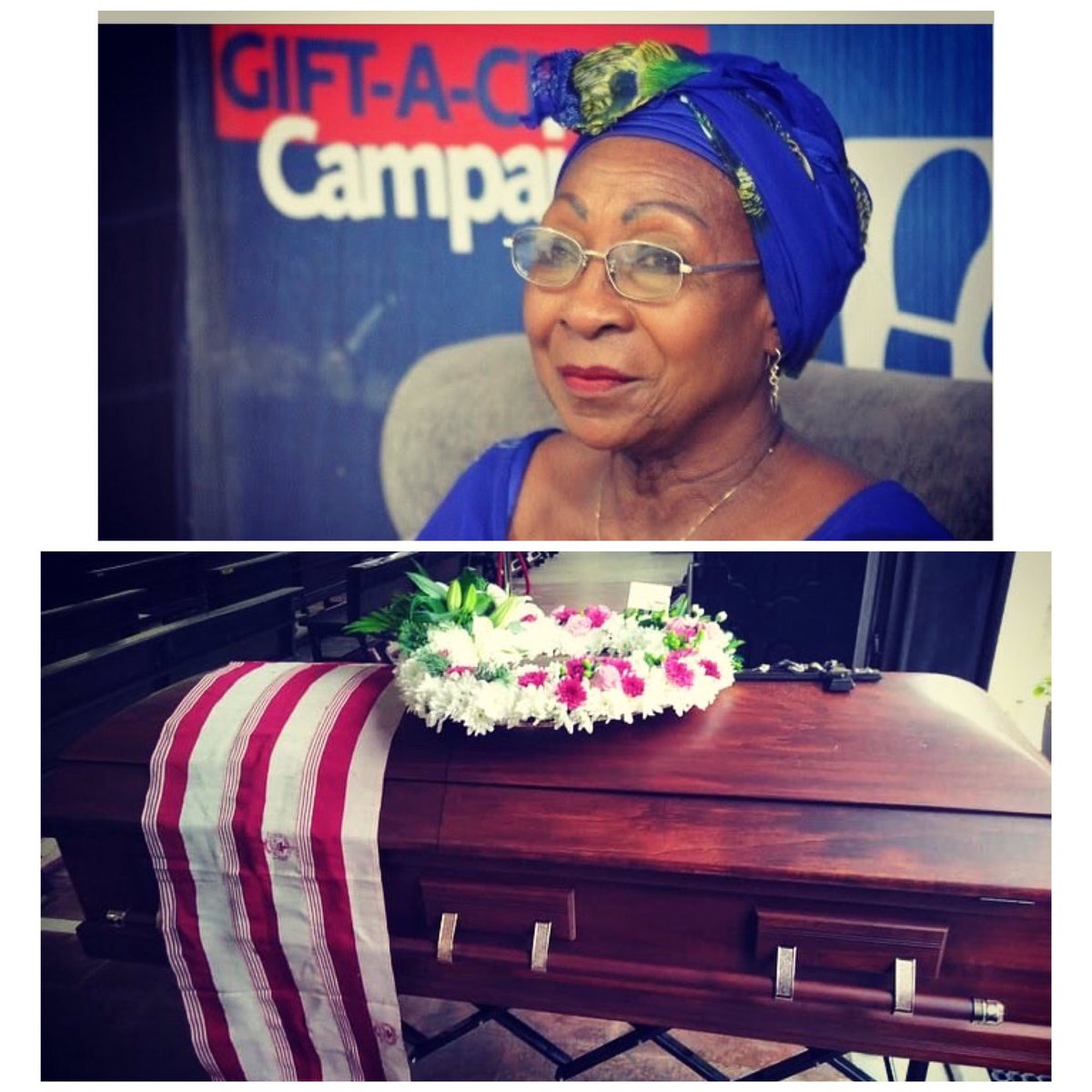 We mourn today as our dear Patron, Trustee &amp; one of our Founding members is laid to rest!

We will miss you greatly! 😥

Keep singing with the angels till we meet again!

Dona eis Requiem!

<a href="/ZapphaireEvents/">Zapphaire Events</a> 
<a href="/channelstv/">Channels Television</a>