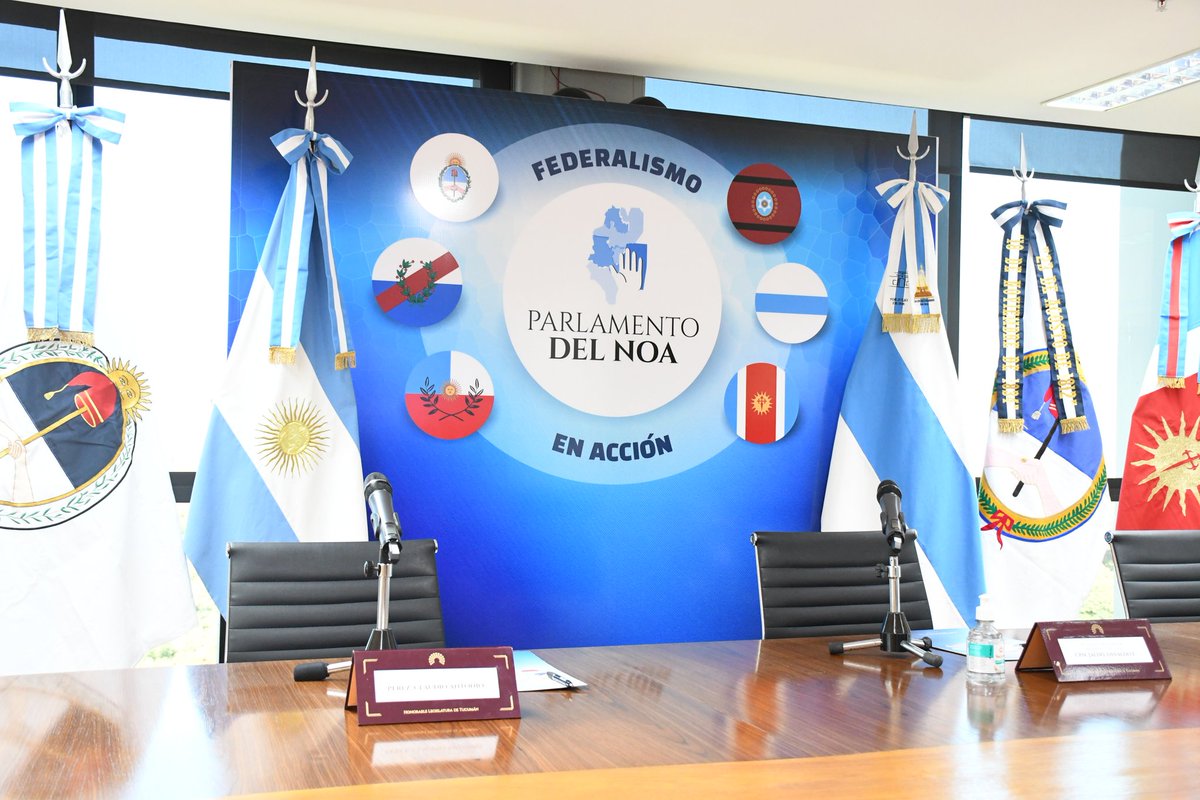 Iniciando una nueva etapa como representante tucumano en el Parlamento del NOA, un organismo que viene a contribuir a una mayor #IntegraciónRegional entre las provincias del noroeste argentino. #FederalismoEnAccion