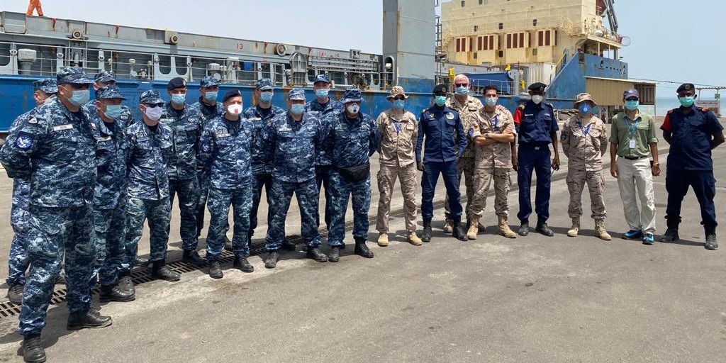 One of EU NAVFOR’s main missions is to “PROTECT WFP and other vulnerable shipping”. MV JUIST is one of the ships of WFP to deliver food to different cities of Somalia. A Croatian AVPD is on board under FCDR command composed by 12 members <a href="/eu_eeas/">European External Action Service - EEAS 🇪🇺</a> <a href="/MORH_OSRH/">MORH/MoD Croatia</a> <a href="/WFP/">World Food Programme</a> <a href="/WFPSomalia/">WFP Somalia</a>