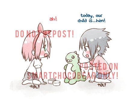 SASUSAKU MONTH 2020July 8 | Day 8 : Let's Play Pretend. #ssm20d8