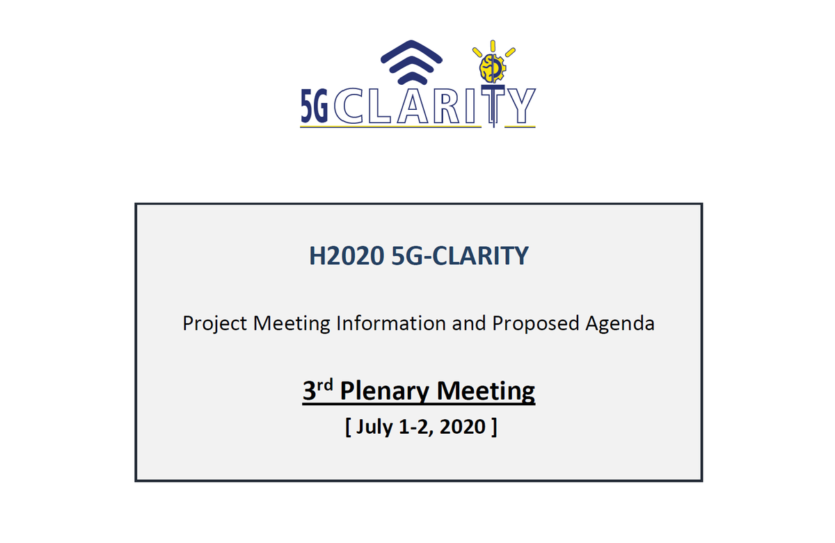 5G-CLARITY tweet media