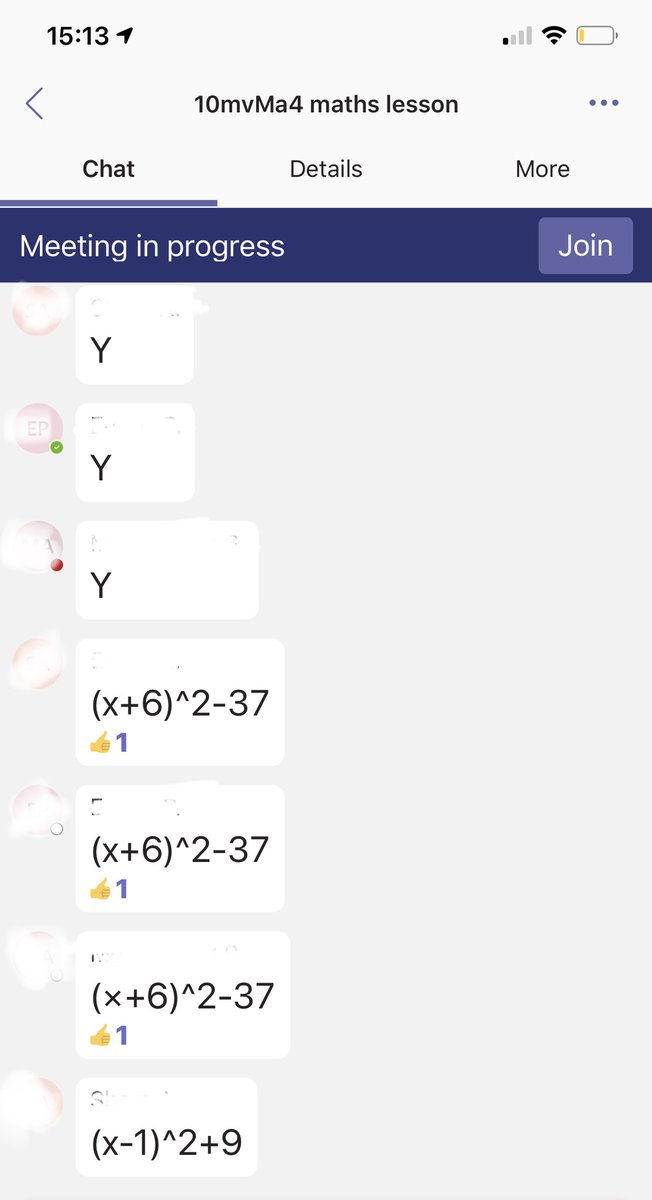 MA_Maths1's tweet photo. It was good to see our year 10s today in the Completing the square lesson with Mrs Chida. Well done!@MerchantsAc @VenturersTrust https://t.co/WBgeH9EzPp