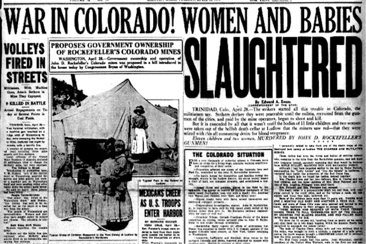 What's more, because the government was in the pocket of the wealthy, it assisted in the oppression of the people.Law enforcement and the military regularly partnered with the wealthy to protect their investments through slaughter, intimidation, and brute force.12/