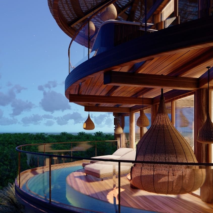 DecoDiscover's tweet photo. EL NIDO Boutique Hotel
Estudio de arquitectura:  @dnabarcelonaarchitects 
Lugar: #tulum #mexico 
Director del proyecto:  Aryanour Djalali
Año de diseño:  2020
#hotel #elnido #hotelelnido #hotelmexico #architecture
#arquitectura https://t.co/0QmfzOqbKA