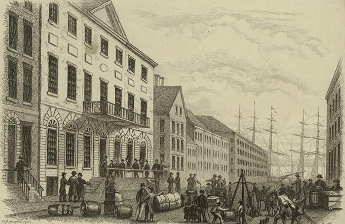 49/70This coffee house would be Wall Street's new stock trading hub for over 2 decades. This move was necessary to keep the outsiders out. Non-member auctioneers and speculators had to be kept out of the loop and open-air trading defeated that purpose. Hence the coffee house.