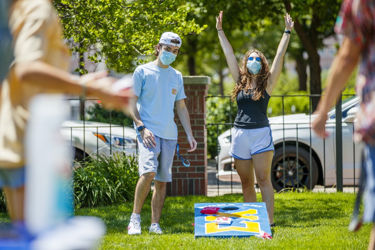 unlstudentlife's tweet photo. Sorority and fraternity recruitment events are still happening. Learn more about how you can find lifelong connections in @UNLGreek life » https://t.co/kYDKP1n7OB
⁠
#UNL #lifeatNebraska https://t.co/sOixSDXaqU