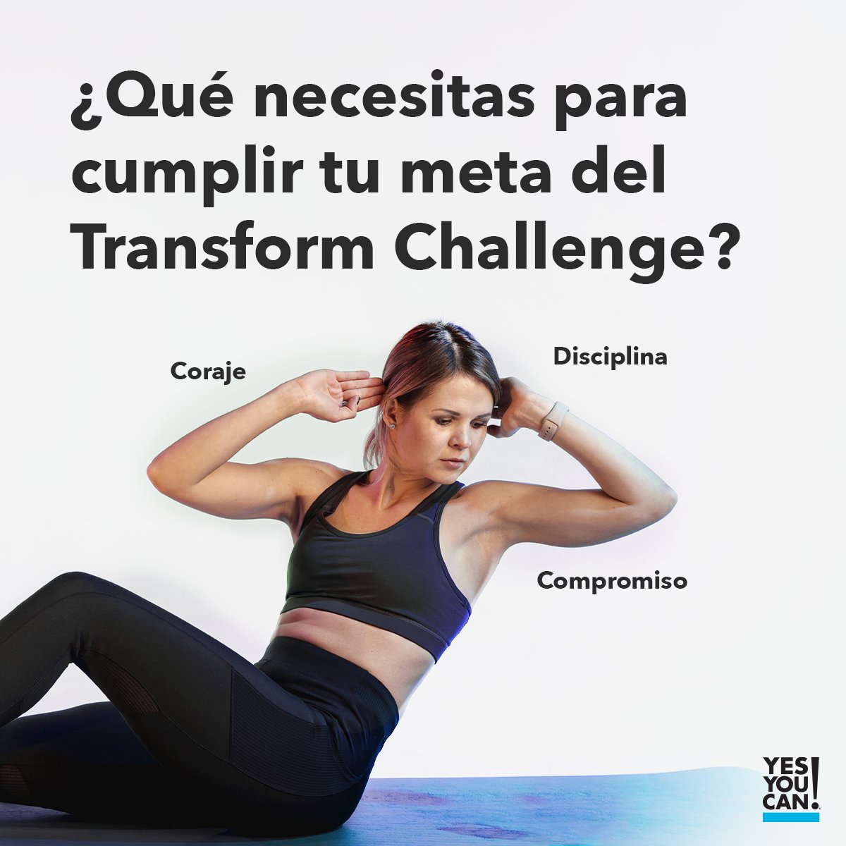 yesyoucan's tweet photo. Recuerda: ¡tú eres tu recurso más valioso! Estar bien contigo mismo debe ser tu prioridad, y el #TransformChallenge es tu primer paso. 😁 https://t.co/xstJHPKLiZ