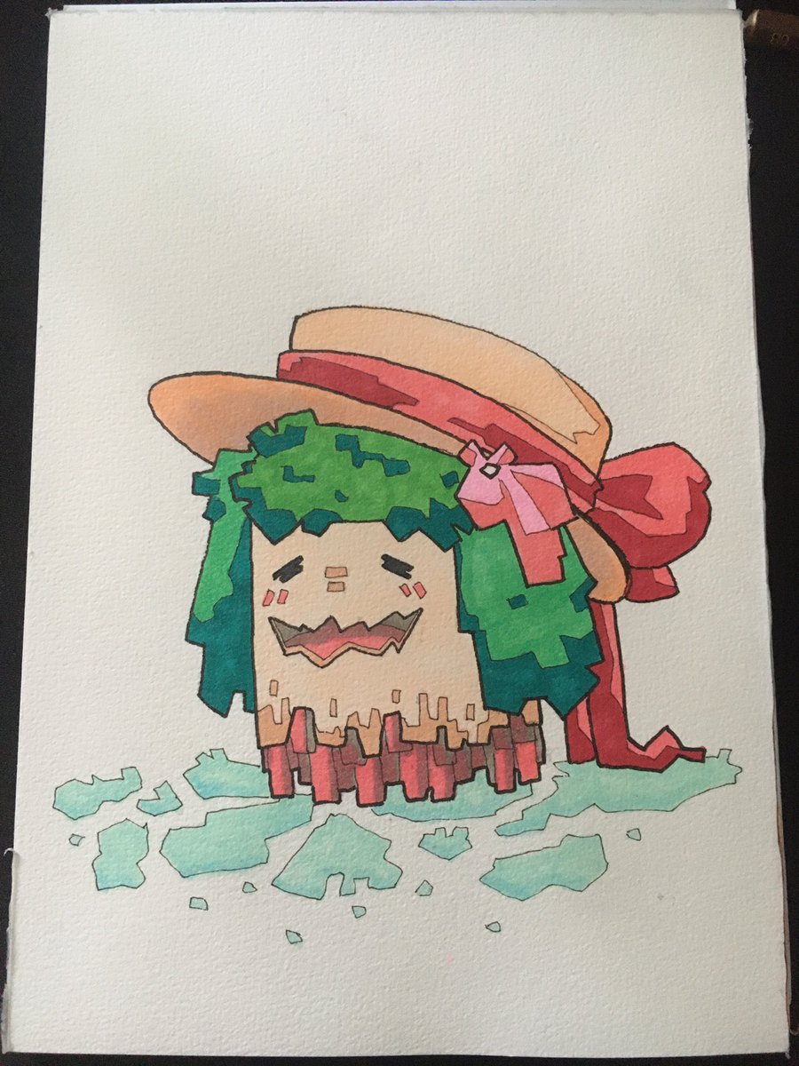 OtherCawthorne's tweet photo. Playing around with some copic markers. Colouring things is hard when you only have ~20 colours to choose from https://t.co/6A09oKszDB