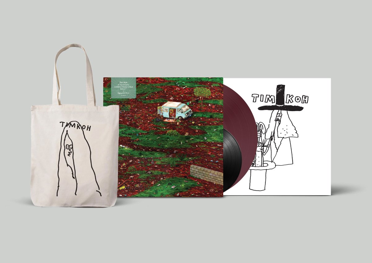 vinyltaprecords's tweet photo. DINKED EDITION 59 / Tim Koh - In Your Dreams
Exclusive to @dinkededition stores!
- Mulberry Coloured Vinyl
- Bonus 7"
- Signed & Numbered Print
- Tote Bag
Available to pre-order via https://t.co/vHLJT71qtF
#DinkedEdition #StrongerTogether #TimKoh @lamaraba https://t.co/mQAg3DWhHh