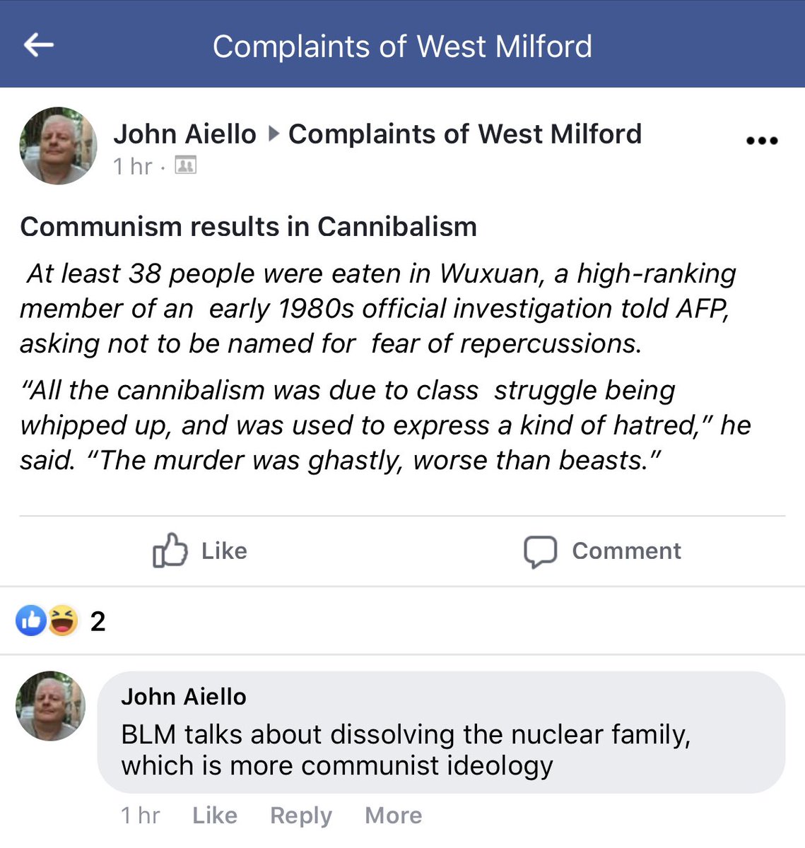 I don’t think John is okay.