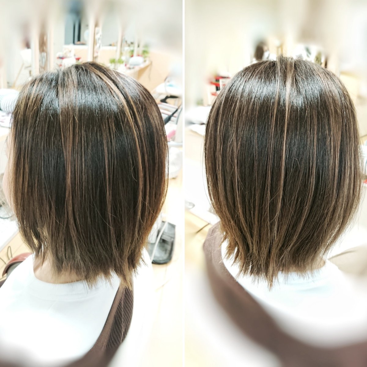 アッシュドゥ 舞鶴店 Twitterren 今回は新規のお客様 コントラスト少なめのバレイヤージュに 舞鶴 東舞鶴 美容垢 美容室 美容院 美容師 ヘアサロン ヘアスタイル ヘアアレンジ ヘアカラー ハイライト コントラストハイライト バレイヤージュ