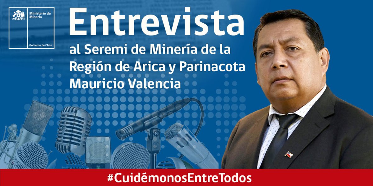 minmineriaarica's tweet photo. Hoy el SEREMI @minmineriaarica @MauroValenciaMo conversó con Marcelo Moreno de Radio @primavera935 entregando detalles de las 21 postulaciones a los Fondos #PAMMA2020 , de los pequeños mineros de Arica y Parinacota. https://t.co/lk5qYztEqB