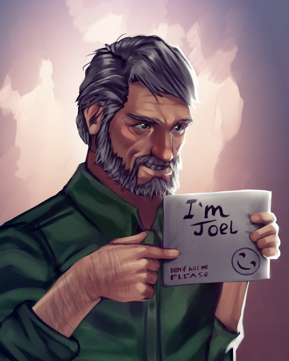 MaxMaxid's tweet photo. The victory in tlou art conest was almost in my hands, but I somehow Iost. I am really disapointed so I need to take my revenge... on Joel (that's totally his fault). Do you know the best way to get revenge? To create a stupid meme based on the biggest mistake.
#tloumeme #tlouart https://t.co/AQCEPiiA8o