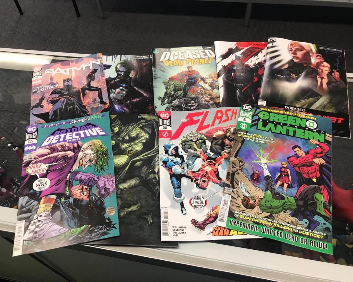 InnerGeekComics's tweet photo. It’s the best day of the week! New Comic Book Day is here! Lots of great books out this week. Come find your new favorite book today! #NCBD #LCS #empyre #jokerwar https://t.co/dDzGsSwert