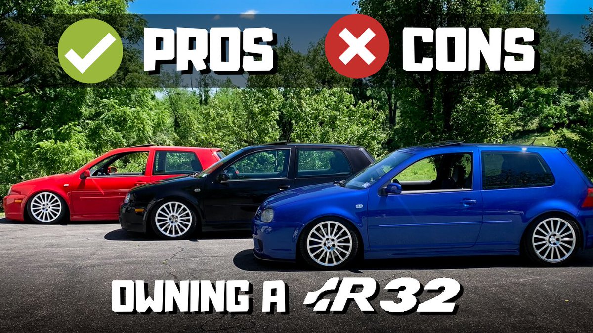WenmanAndrew's tweet photo. If your ever in the market for a R32 this video will help you out for sure!

#vw #vwlove #volkswagen #euro #r32 #supercharged #boost #gti #jetta #slammed #r32turbo #turbo #vwgolf #vwgolfr 

Comment, like and subscribe!

⬇️Link below for video⬇️
https://t.co/U0prQ6cmh9 https://t.co/DP53uFX1jh