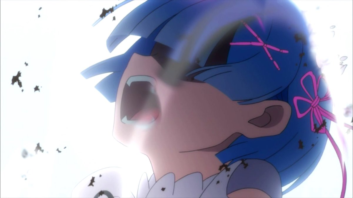 雪だるま V Twitter レムが名前と記憶を無くす時に この記憶が流れるのが切ない Rezero リゼロ リゼロ2期