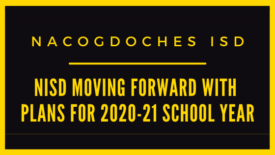 NacISD's tweet photo. NISD moving forward with plans for school year

https://t.co/usLaFogM3x https://t.co/BUix1YJtAb