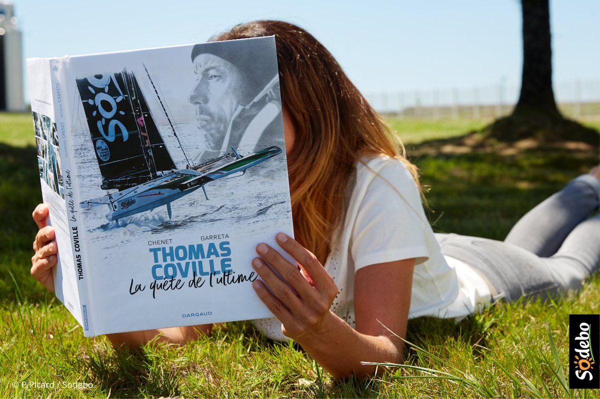 [📅 SAVE THE DATE]
Le 28 août prochain, la bande-dessinée "Thomas Coville, la quête de l'ultime" sortira en librairie ! Retrouvez l'intégralité en avant première cet été dans 📰 <a href="/OuestFrance/">Ouest-France</a> !