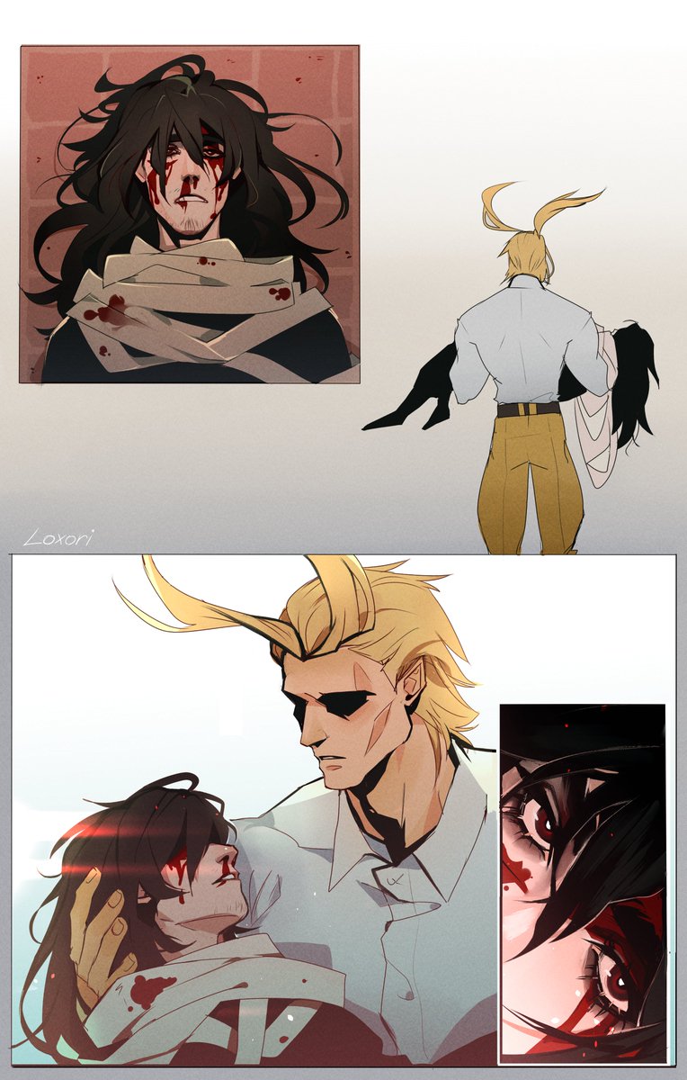 loxoriART's tweet photo. Some #EraserMight  ❤✨
They are soooo cute, I absolutely ship it :'3

#bnha #mha #aizawa #toshinori https://t.co/GuOTFxpIts