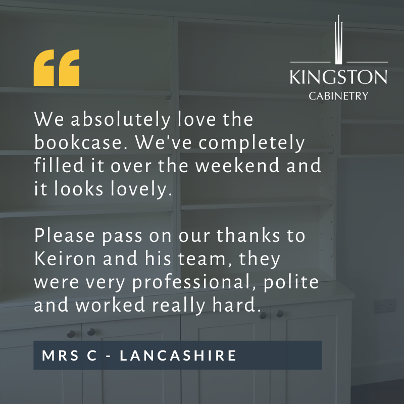 BespokeCabinets's tweet photo. Lovely feedback from a recent client in Lancashire.

The team pride themselves on their standard of work, both on site and here in the workshop. https://t.co/Ux0kulzmEL