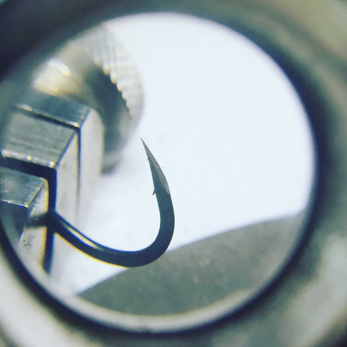 WellsharpH's tweet image. Needle point #carp #fishing #carpphotography #hooks #carphooks #handsharpenedhooks #carpfishing