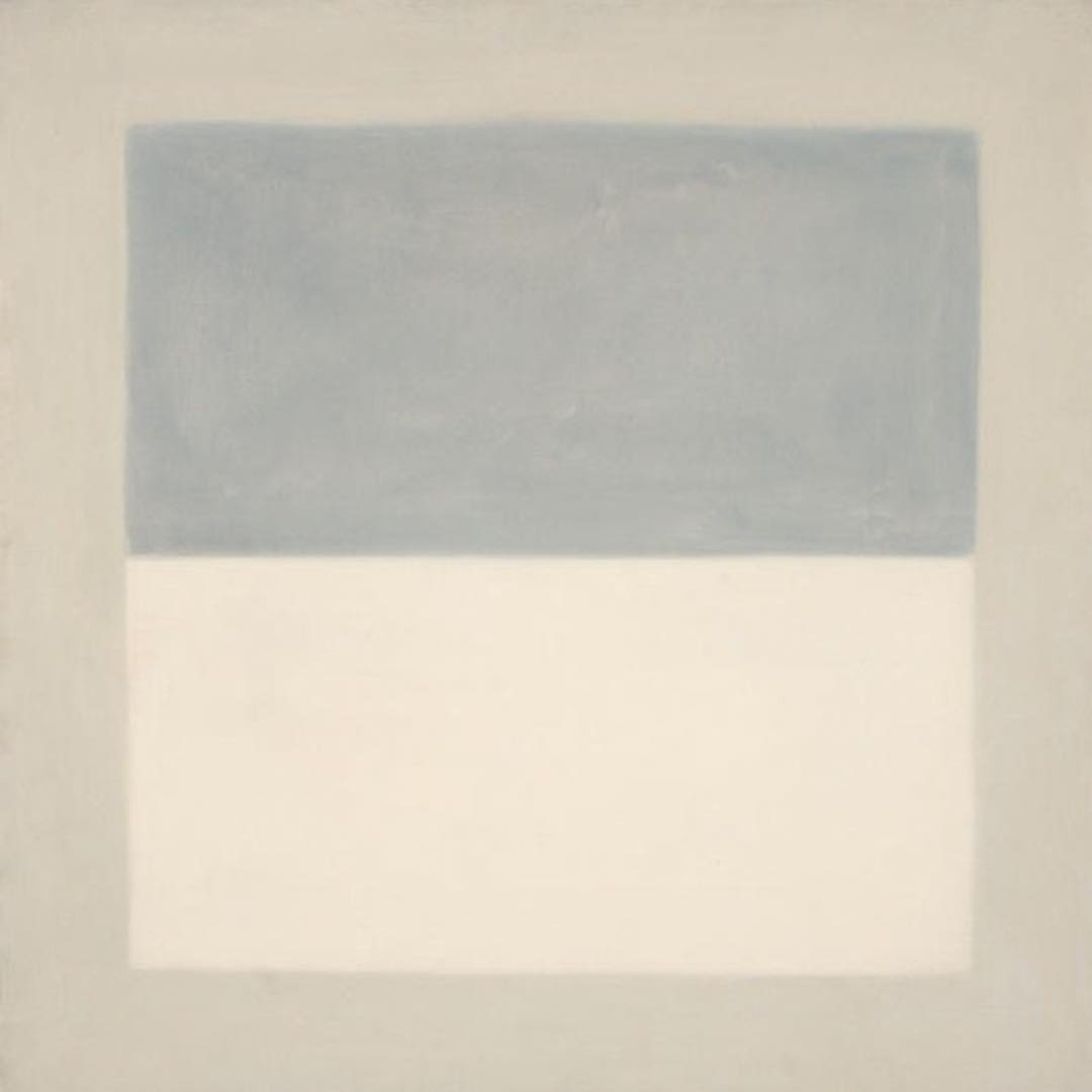 Agnes Martin, Rain (Study), 1960
