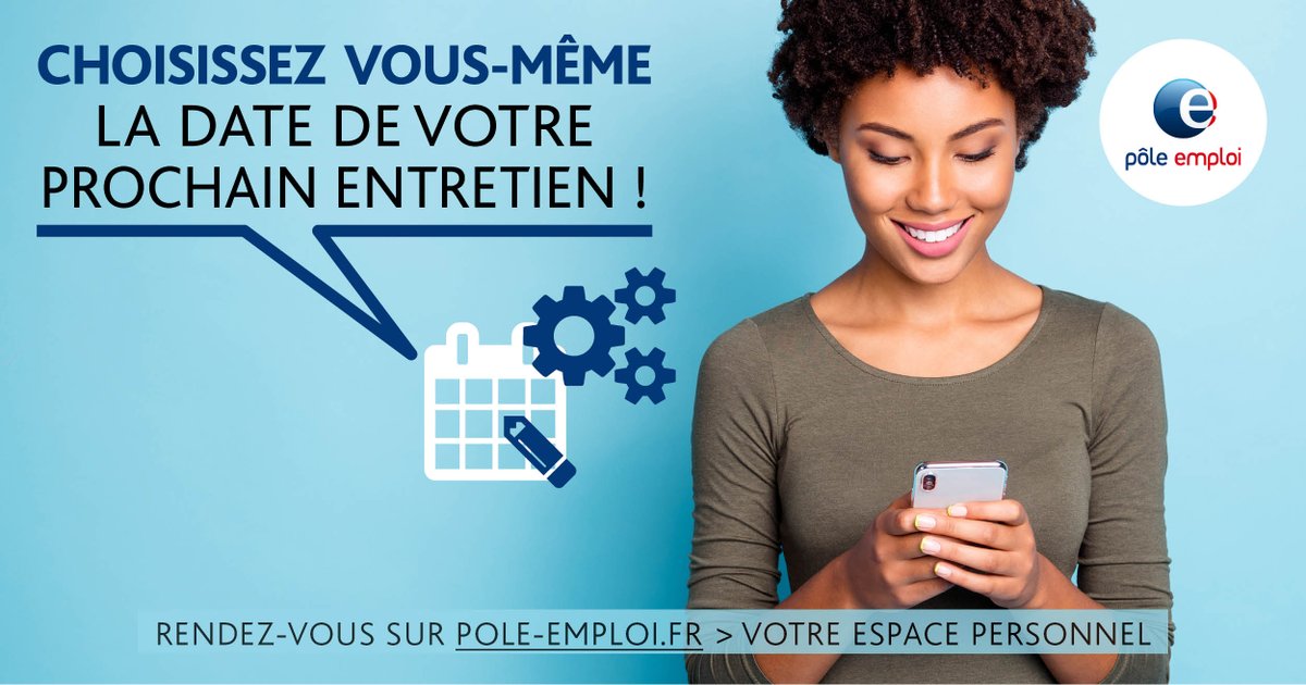 [💡] Fixer soi-même la date et l’heure de son rendez-vous #AvecPôleEmploi, c'est possible ! Retrouvez des paroles d'utilisateurs ➡️ bit.ly/31WzJdB