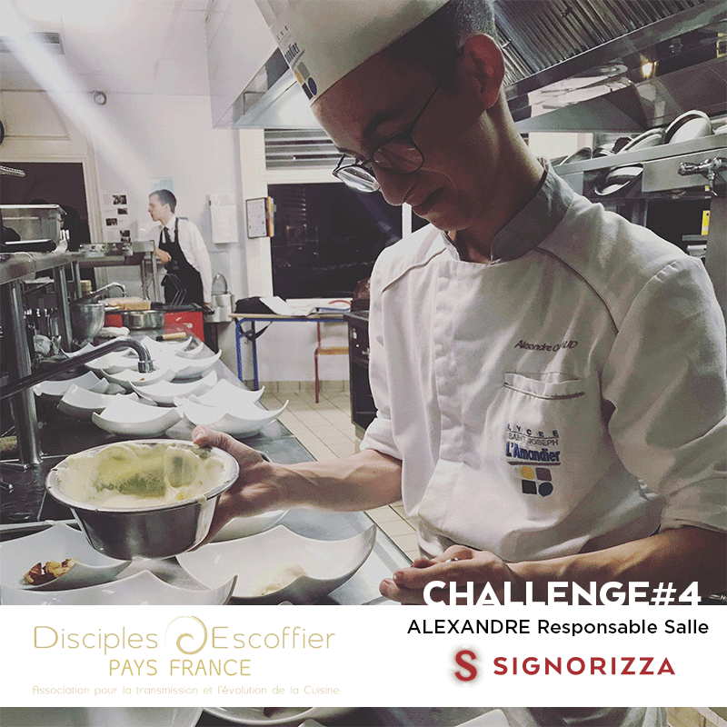 #unepassionuntalent Alexandre, responsable de salle #Signorizza Angoulême vient de terminer son dernier challenge des disciples #escoffier en réinterprétant la Fraise Monte Carlo. Soutenez-le dans ce concours de jeunes talents et likez sa vidéo : youtu.be/_RLfGUxIxa4