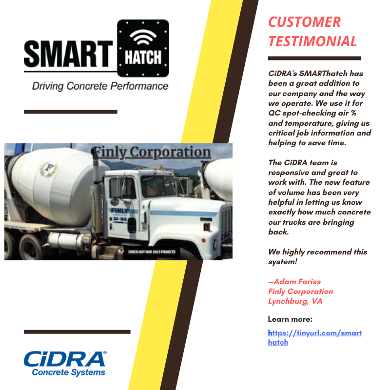 SMARThatchGuy's tweet photo. Check out our newest #customer testimonial from the President of Finly Corporation--a highly satisfied #SMARThatch customer for over a year! #concrete #airmeasurement #qualitycontrol #infrastructure #readymix #admix https://t.co/5j3ypFQN4W