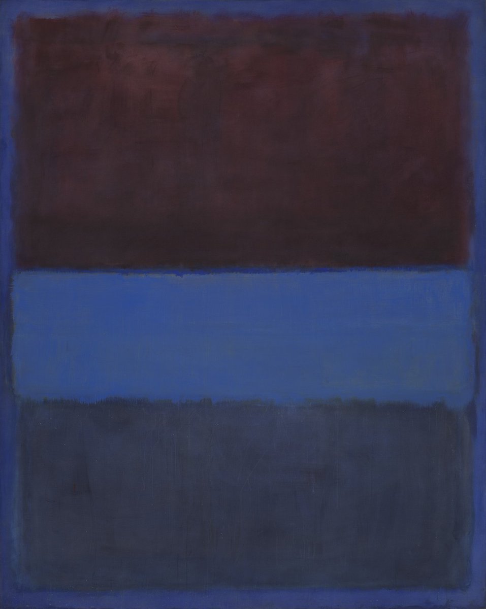 Mark Rothko, No. 61 (Rust and Blue), 1953