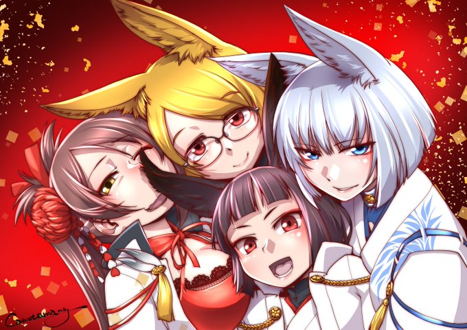 【Skeb】スケブにてリクエストいただいたアズレンの加賀・瑞鶴・旧陸奥・旧長門。
これにて全リクエスト完遂しました!
たくさんのご応募ありがとうございました! 